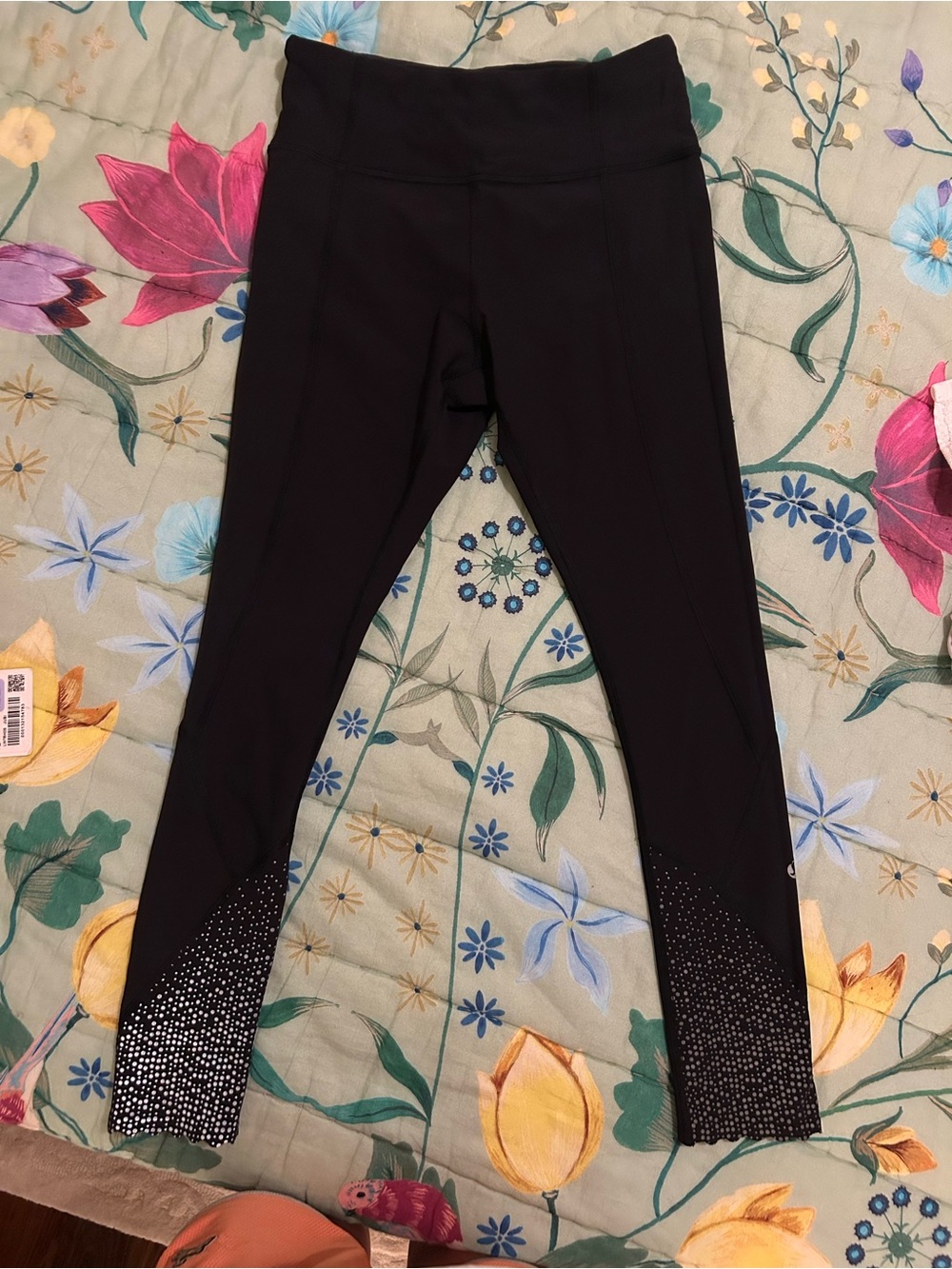 lululemon athletica Black Reflective Leggings
